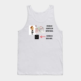 Office Humor (spanish) Tank Top